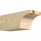 Ekena Millwork Huntington Rough Sawn Rafter Tail, Douglas Fir, 6"W x 6"H x 16"L RFT06X06X16HUN00RDF - alternate 1